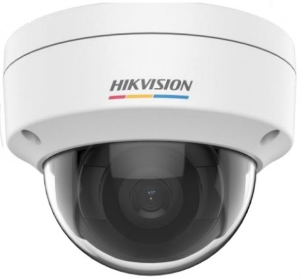  HIKVISION - 2 MP DWDR fix ColorVu IP dómkamera